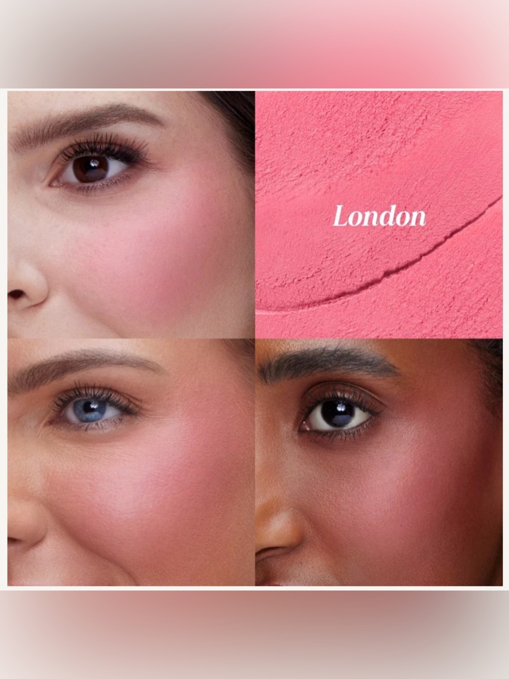 Polite Society Polite Pops Powder Blush Stick in London True Pink BNIB - Picture 3 of 12